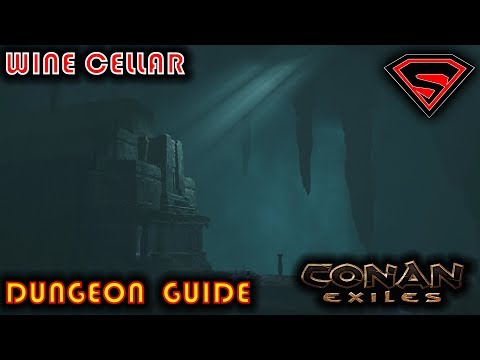CONAN EXILES WINE CELLAR DUNGEON PTR TESTLIVE GUIDE - FULL WINE CELLAR DUNGEON GUIDE