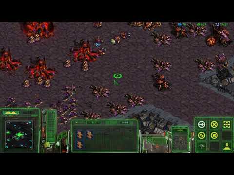 StarCraft Remastered: UEDAIP - Expansion Zerg 10 Omega (WITH GROUND FORCES) w/commentary
