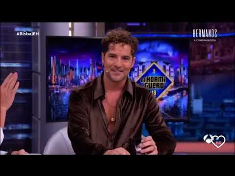 David en la visita a El Hormiguero pillado infraganti 😂