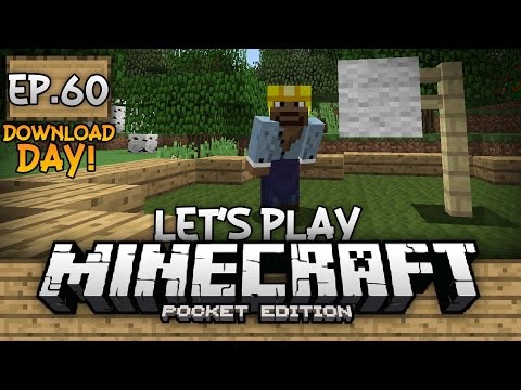 Survival Let's Play Ep. 60 (DD) - MINI GOLF!!! - Minecraft PE (Pocket Edition)