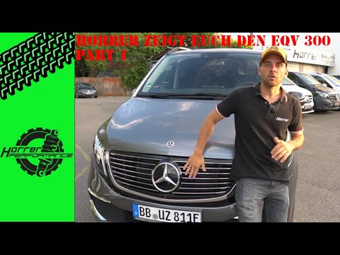 Stefan von Horrer zeigt euch den Mercedes EQV 300 (Part 1) / HorrerTV #26