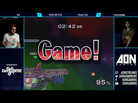 Super AON 2018 Trif (Peach) vs Foxy Grandpa (Sheik) Winners Finals