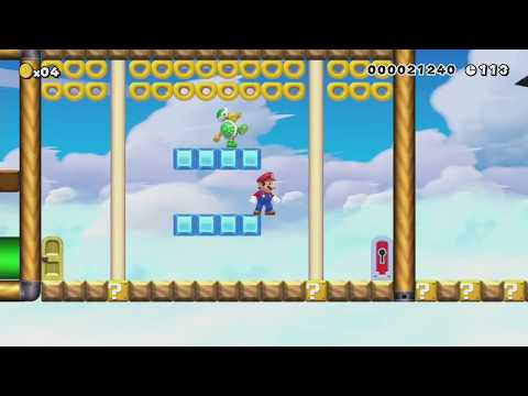 Aerial Adventure by jonnydizzl - Super Mario Maker - No Commentary 1bp