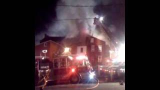 preview picture of video 'huge housefire in wrightsville,PA'