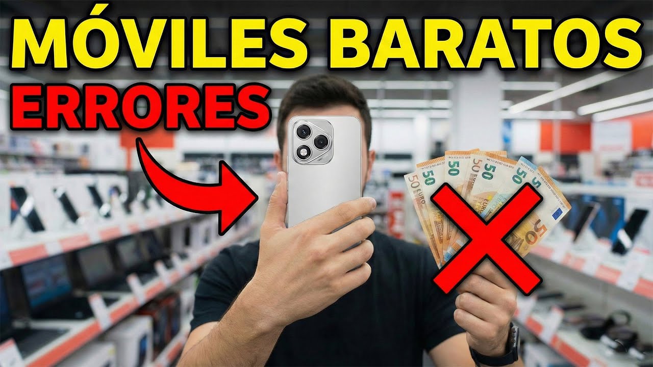 MÓVILES muy BARATOS: Los 5 ERRORES que DEBES EVITAR al Comprar
