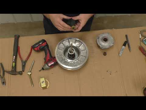 How to change the helix and spring in 2016 and newer Polaris RZR Secondary Clutch