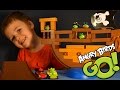 Игрушки Энгри Бёрдс Гоу Дженга Пираты на русском. Angry Birds Go Jenga Pirate Pig ...