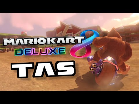[MK8DX’S First TAS] - N64 Yoshi Valley backwards in: 58.239 (200cc)