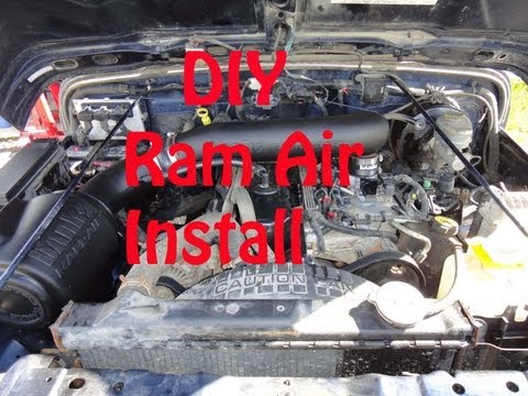Jeep TJ,XJ Ram Air Install