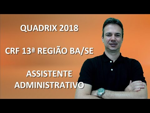 QUADRIX18Q021 - QUADRIX - 2018 - CREF 13ª REGIÃO BA/SE - OPERAÇÕES COM CONJUNTOS - RESOLUÇÃO