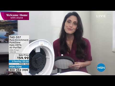 Pure Enrichment PureZone Halo HEPA Air Purifier