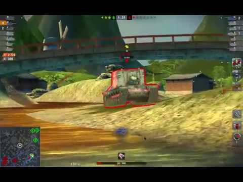WOT Blitz SU-100 122mm 5 Kills, Very smart gameplay