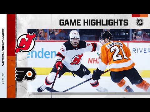 Devils @ Flyers 12/14/21 | NHL Highlights