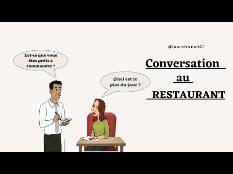 Conversa Au Restaurante.