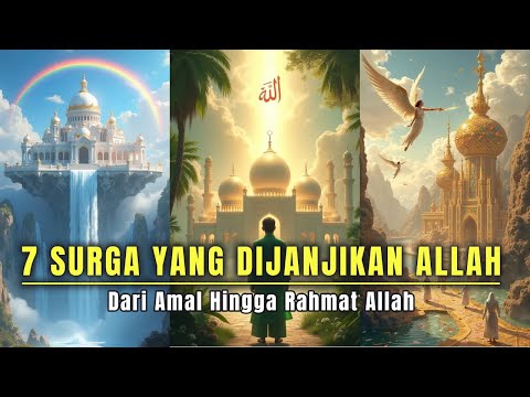 The 7 Most Beautiful Paradises Promised by Allah – Which One Do You Want? #islamicfacts #skypath