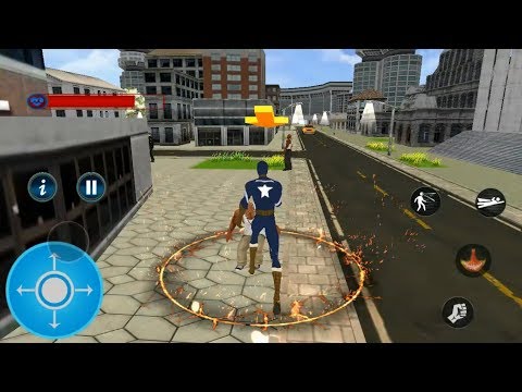 Captain Spider Hero City Crime Battle (by Confun GameStudio) Flying Spider City Rescue Android
