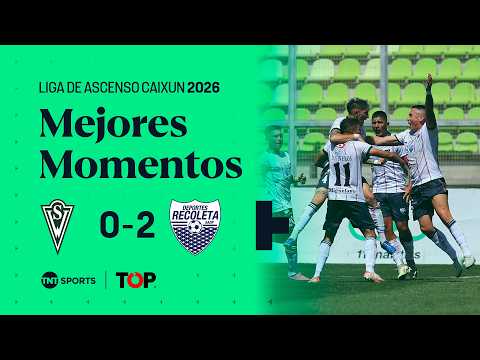 Compacto TOP | 🟢⚪ S. Wanderers 0 - 2 🔵⚪ Dep. Recoleta | Liga de Ascenso Caixun 2026 🏆 - Fecha 1