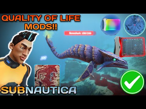 15 QUALITY of LIFE MODS to IMPROVE your Subnautica EXPERIENCE!