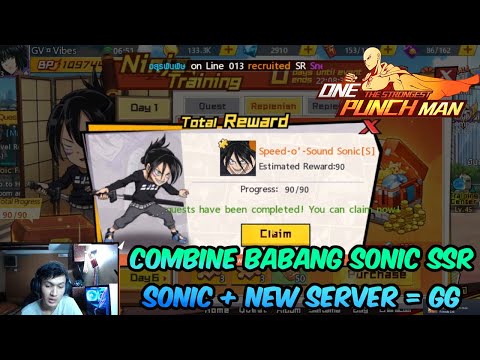 BARU DAPET SONIC V2 SSR LANGSUNG KITA COMBINE !!! OP PARAH DI SERVER BARU - OPM The Strongest