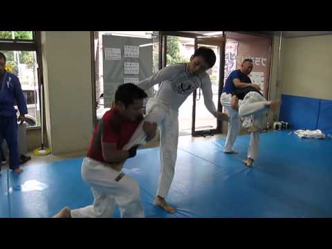 白鳥さん「片足タックル基礎の基礎の基礎クラス」【船橋市・AXIS柔術千葉】