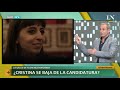 La Salud De Florencia Kirchner: ¿Cristina Se Baja De La Candidatura? +Info