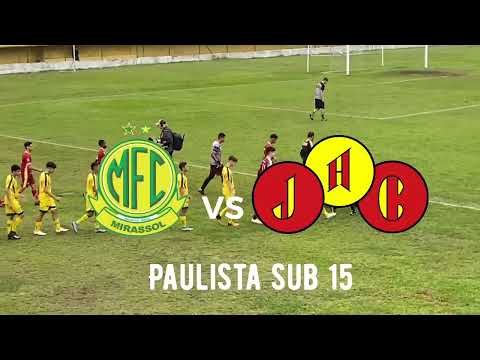 Jogo Mirassol FC 0x0 Jabaquara HC | Paulista Sub 15 | 06-08-2022 |