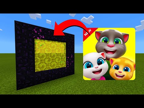 How To Make A Portal To The My Talking Tom Friends Dimension in Minecraft!