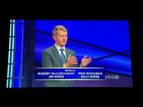Jeopardy, short end credits - Lucy Ricketts Day 4 (1/15/21)
