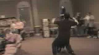 Motorcycle Crash In Church