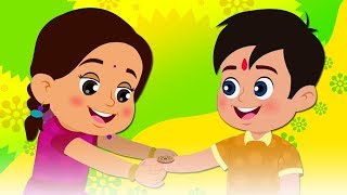 Happy Raksha Bandhan | Indian Festival Rhyme | रक्षा बंधन | Hindi Rhymes | Kids Songs Hindi |