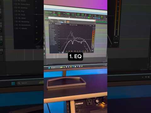 Three steps for mixing heavy guitars