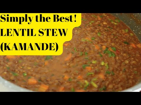 Our Guests Loved this Lentil Stew| How to Make Delicious Kamande Stew with 1kg Lentils