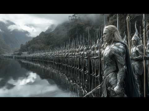 1,500,000 MORDOR vs 1,000,000 ELVES! Who will win at the lakes? [4k]