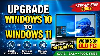 How to Upgrade Windows 10 to Windows 11 ( Step by Step guide) | Instal