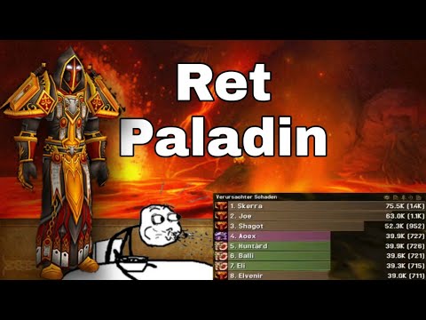 RETRIBUTION PALADIN MOLTEN CORE PoV | WoW Classic SoM