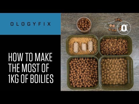 CARPologyTV - How to make the most out of 1kg of boilies.