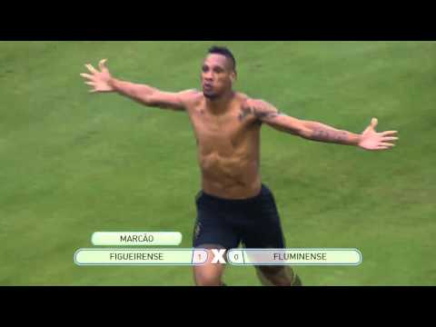 Gols - Brasileirão: Figueirense 1 x 0 Fluminense