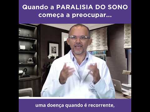 Quando se preocupar com a paralisia do sono? #paralisiadosono #neuro