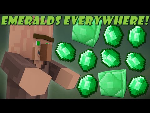 If Emeralds Weren't Rare - Minecraft