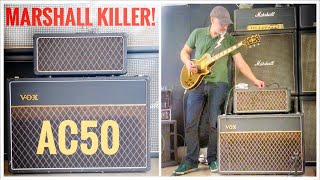 Video thumbnail for VOX AC50 - Vox’s Marshall KILLER! by Johan Segeborn