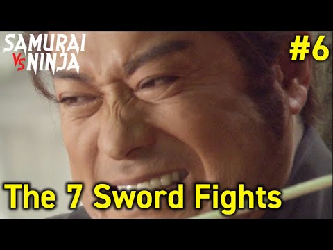 The 7 sword fights Full Episode 6 | SAMURAI VS NINJA | English Sub