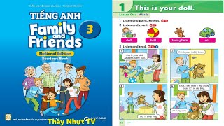 Bài 1 Trang 10 - Tiếng Anh Lớp 3 Unit 1 Family And Friends National Edition Studentbook - ThầyNhựtTV
