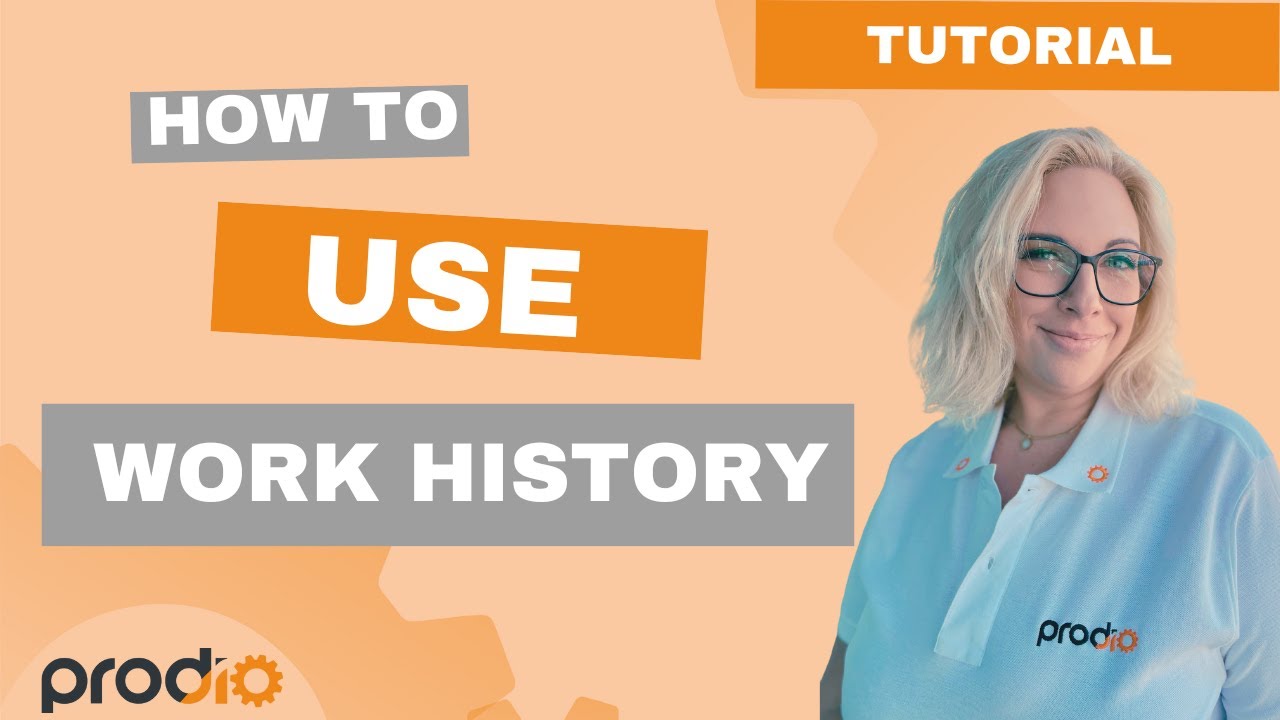 TUTORIAL: How to use work history? 🤔