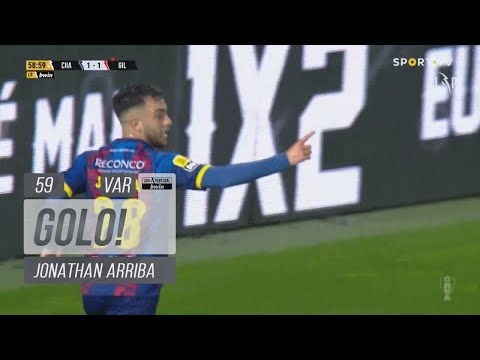 Goal | Golo Jonathan Arriba: Desp. Chaves (2)-1 Gil Vicente (Liga 22/23 #10)