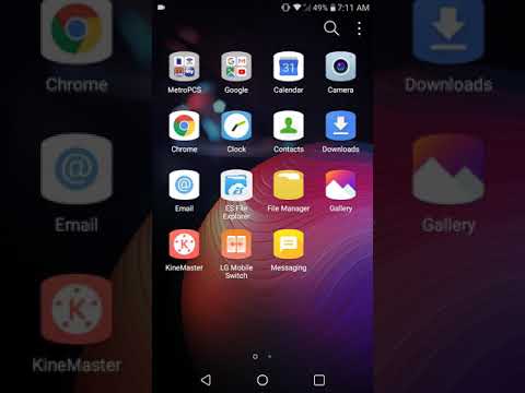 LG K30 How to Hide Apps