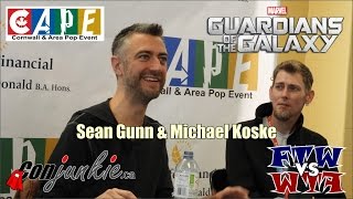 Guardians of the Galaxy Vol.2 - Sean Gunn & Michael Koske - CAPE 2017 - Full Panel video