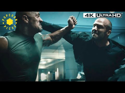 Hobbs vs Shaw Office Fight | Furious 7 4k