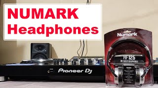 Video thumbnail for Numark DJ Headphones HF 125 - Unboxing and Review by PSJ