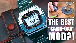 Casio G-Shock GW-M5610U-1 Full Metal Mod Kit Installation And Review