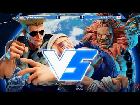 EVO 2017 SFV ➤  top 8 Tokido VS Nuckle Du